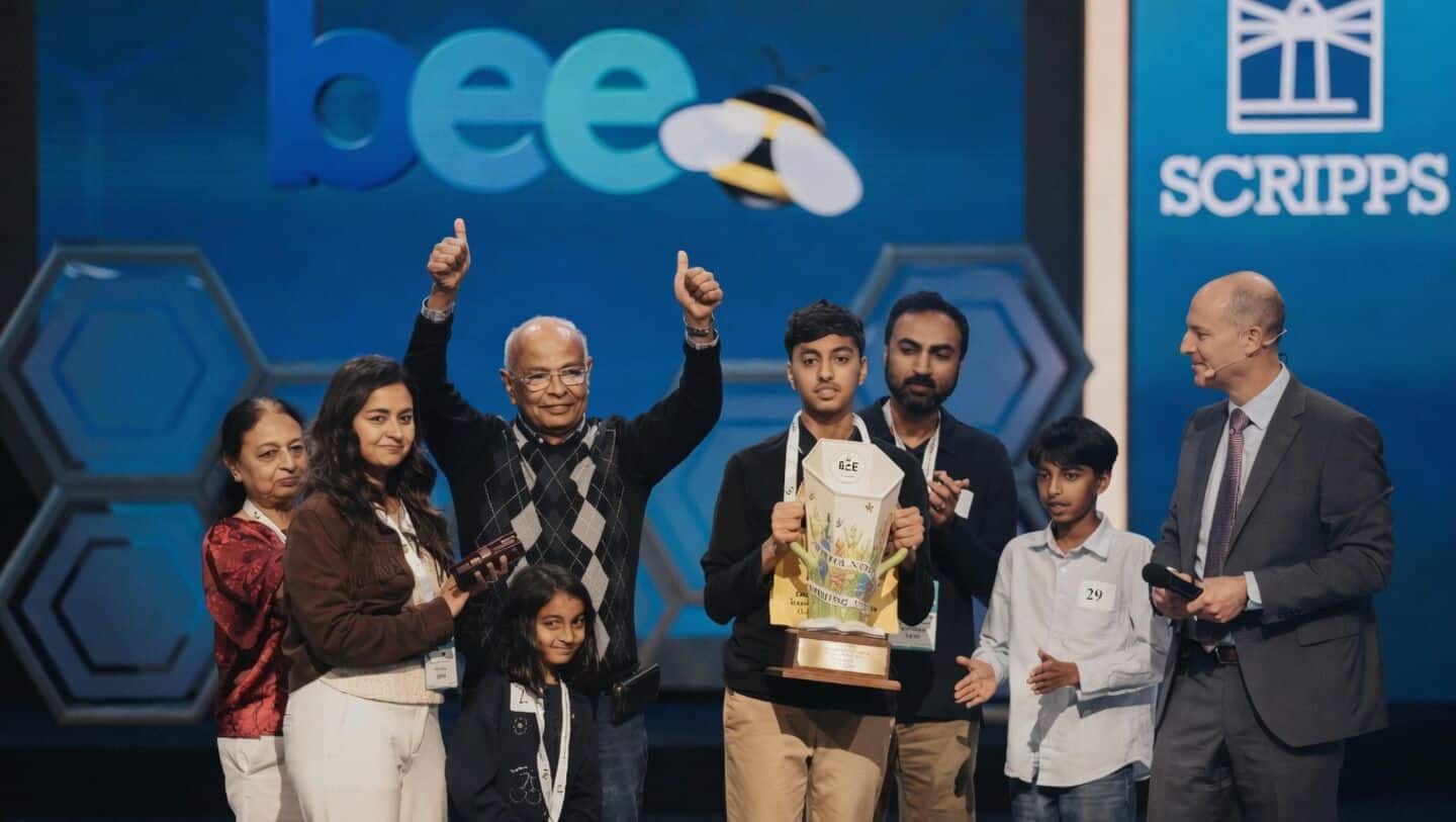 Meet Indian-origin teen who won 2026 Scripps National Spelling Bee