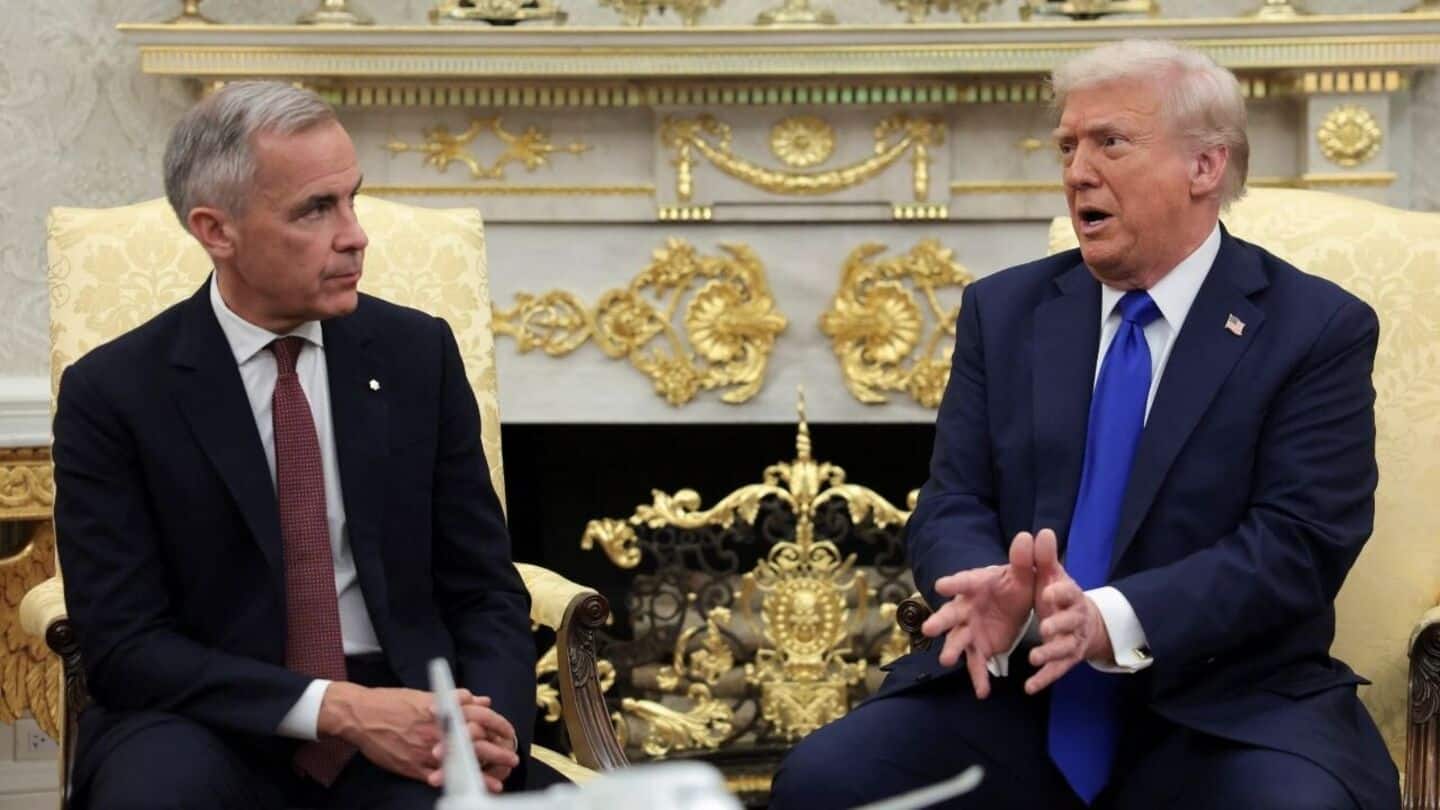 Canada PM Carney credits Trump for 'peace' between India, Pakistan