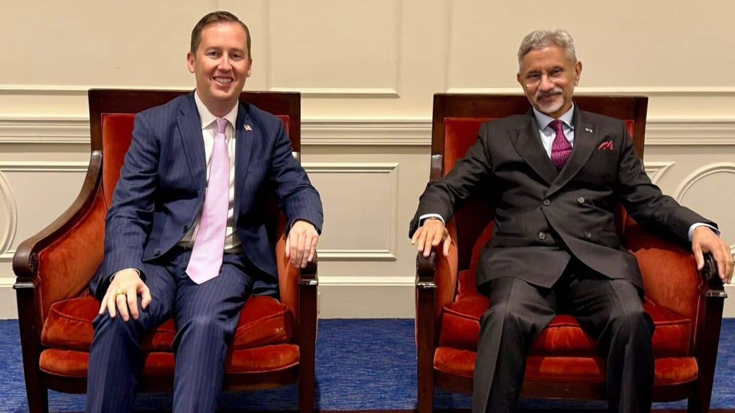 Jaishankar meets US ambassador-designate to India Sergio Gor