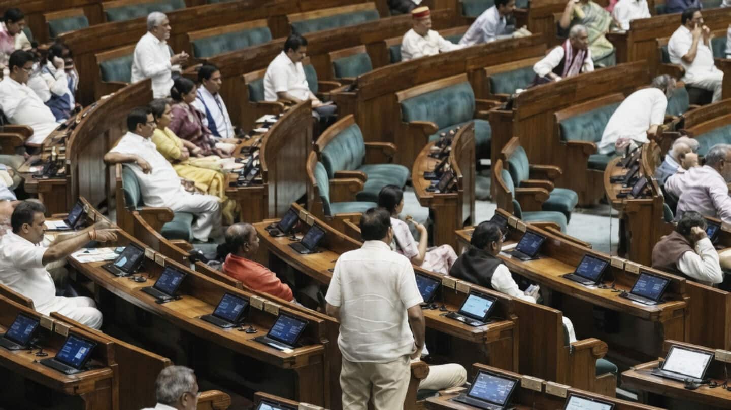Lok Sabha adjourned for day over uproar; Bill passed