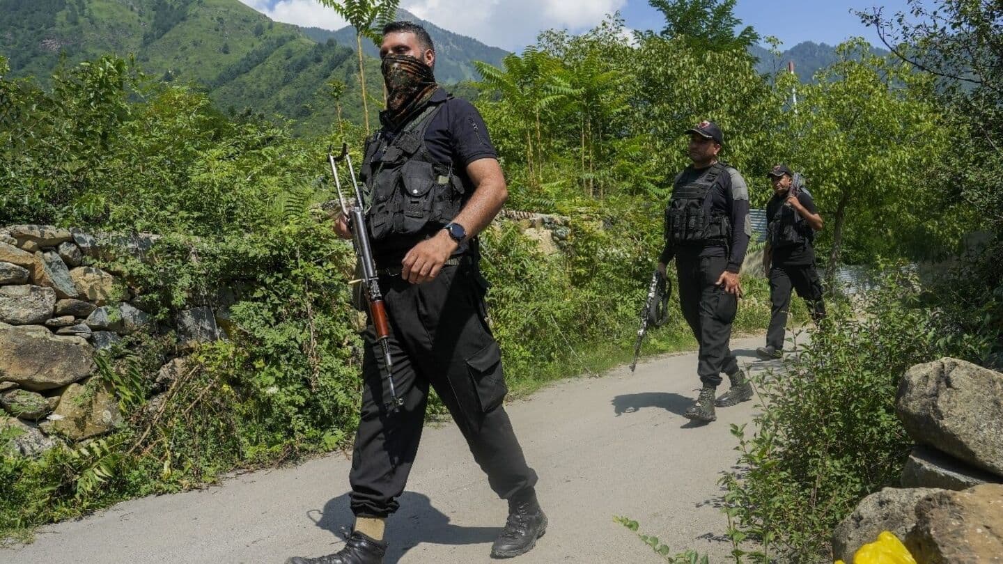 J&K: One soldier injured, 2 terrorists killed in 'Operation Akhal' J&K: One soldier injured, 2 terrorists killed in 'Operation Akhal'