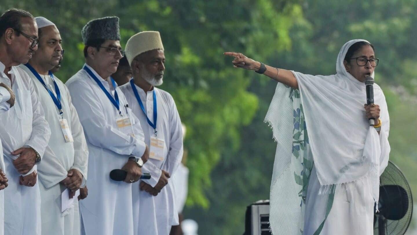 Mamata calls Modi 'biggest infiltrator', slams SIR at Eid rally