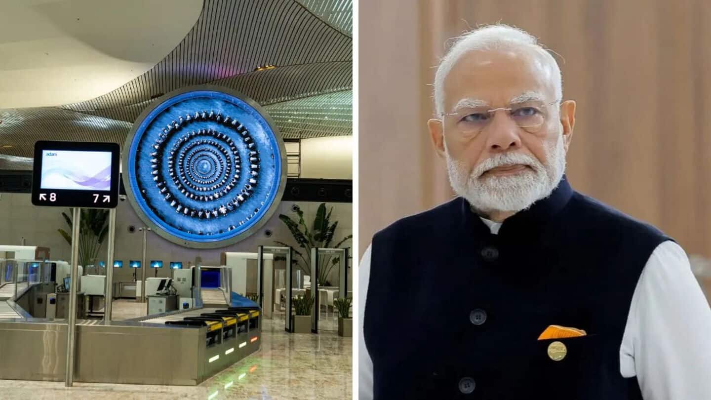 PM Modi inaugurates Navi Mumbai International Airport  
