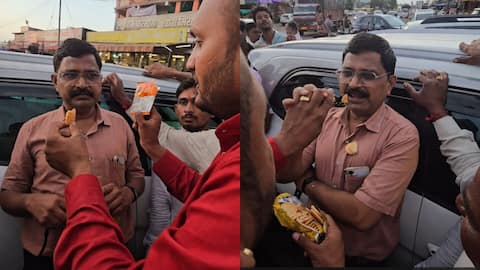 FDA officer forced to eat expired biscuits by mob