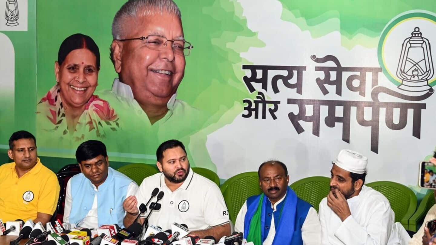 'Will scrap Waqf Bill if voted to power': Tejashwi Yadav 'Will scrap Waqf Bill if voted to power': Tejashwi Yadav