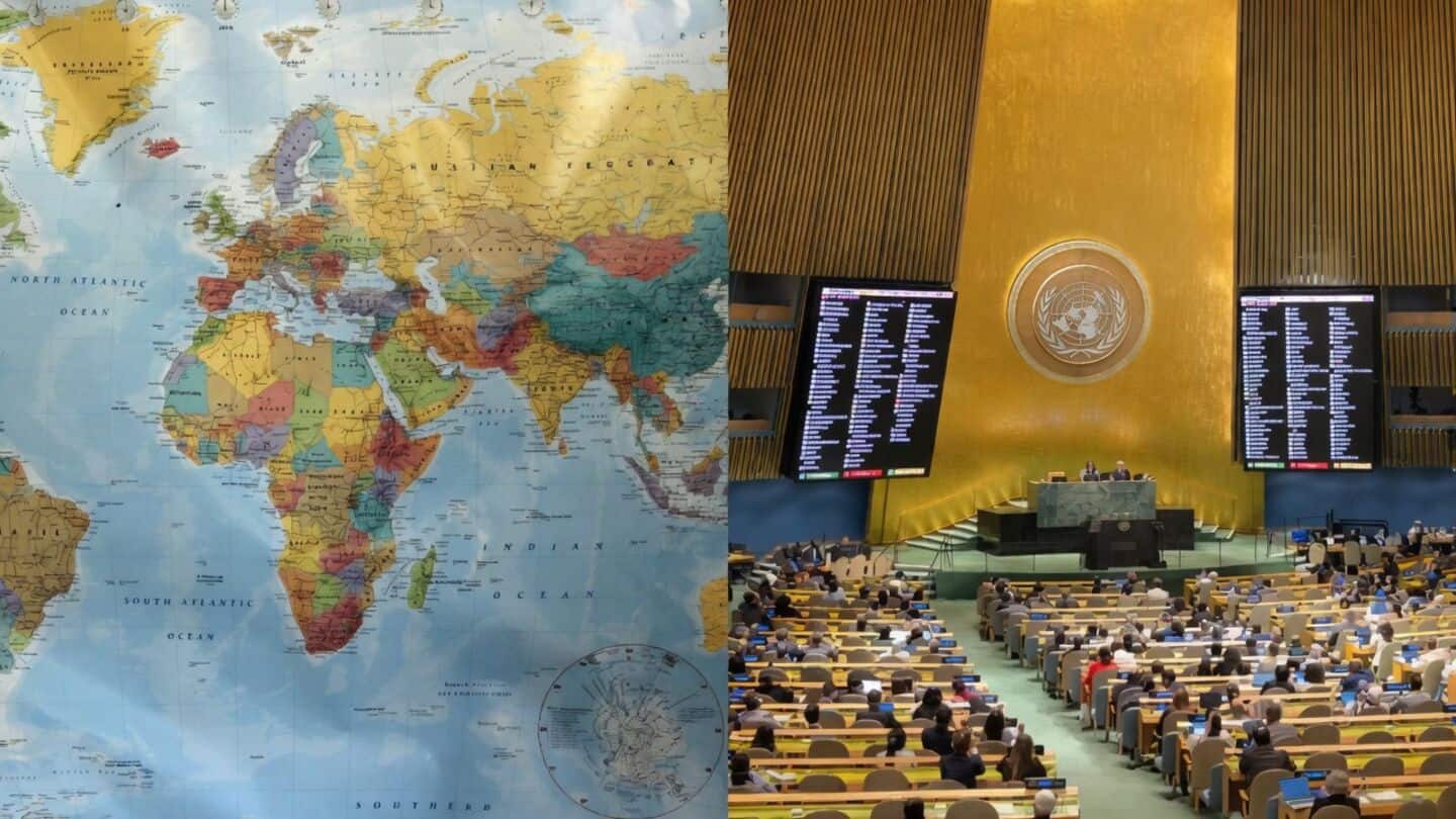 India backs UNGA resolution promoting equal-area world maps