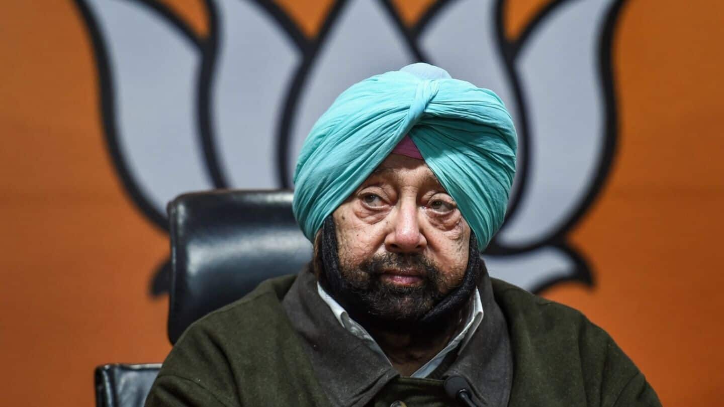 BJP doesn't consult on Punjab affairs, says Amarinder Singh