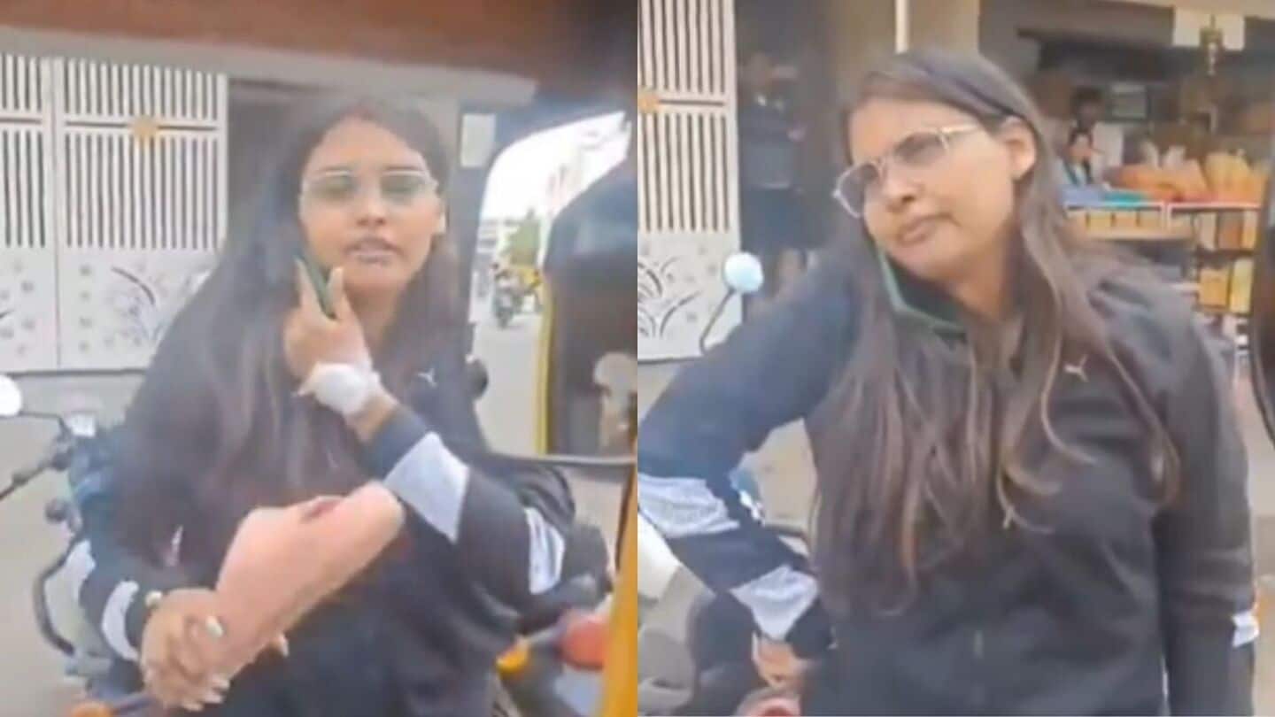 'I'm pregnant': Bengaluru woman apologizes after hitting auto-driver with slipper