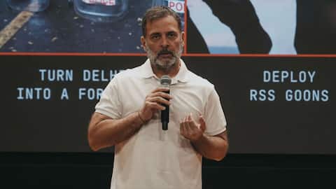 'Gyanesh Kumar in fear': Rahul Gandhi ahead of SC march