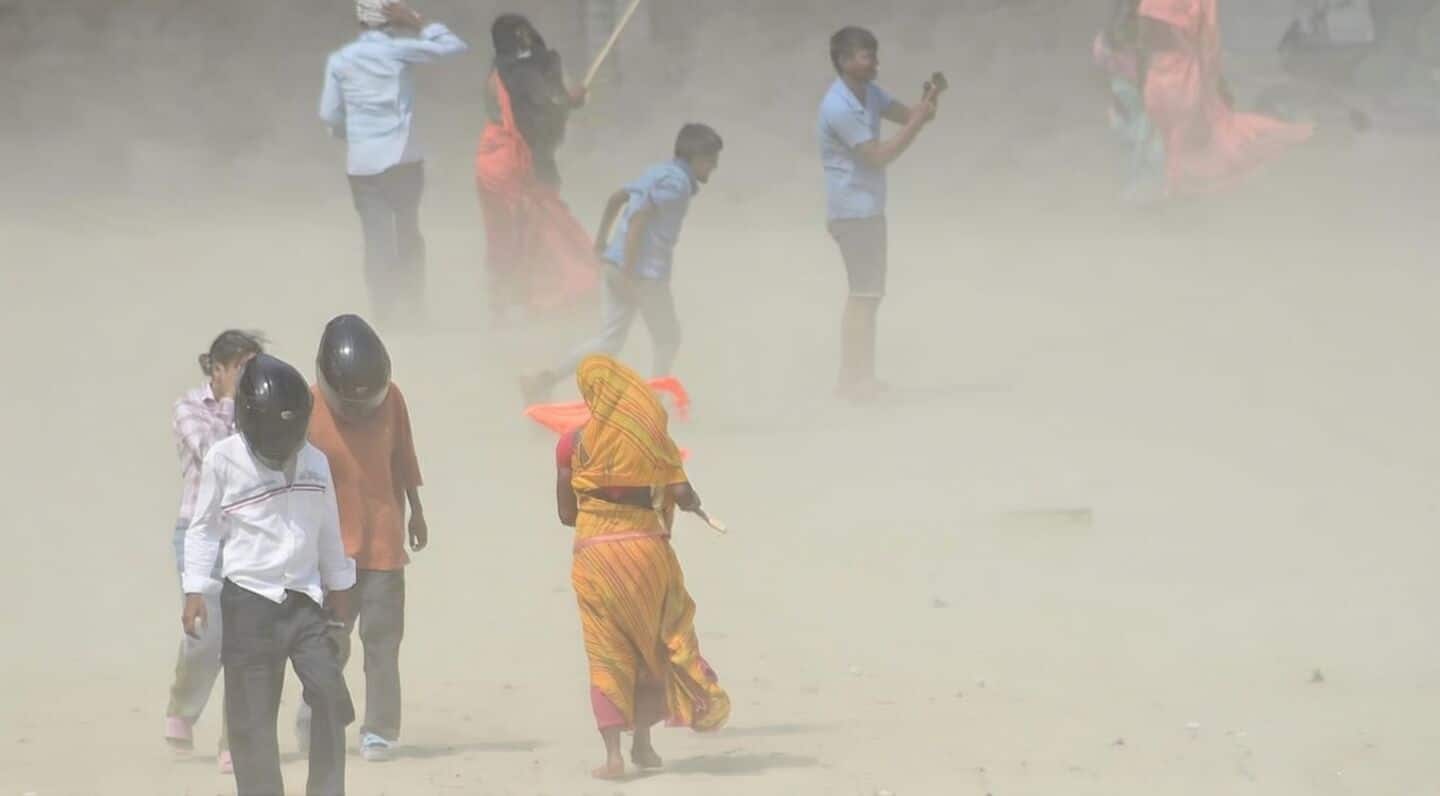 Rain, dust storms in Delhi-NCR, Haryana; heatwave alert for Rajasthan
