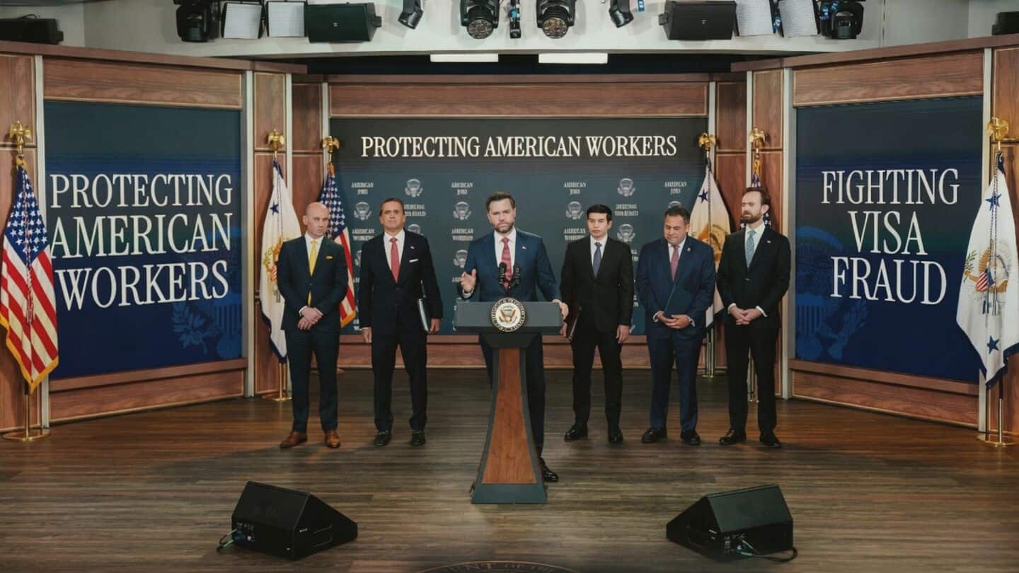 'Indentured servants': JD Vance criticizes H-1B visa practices