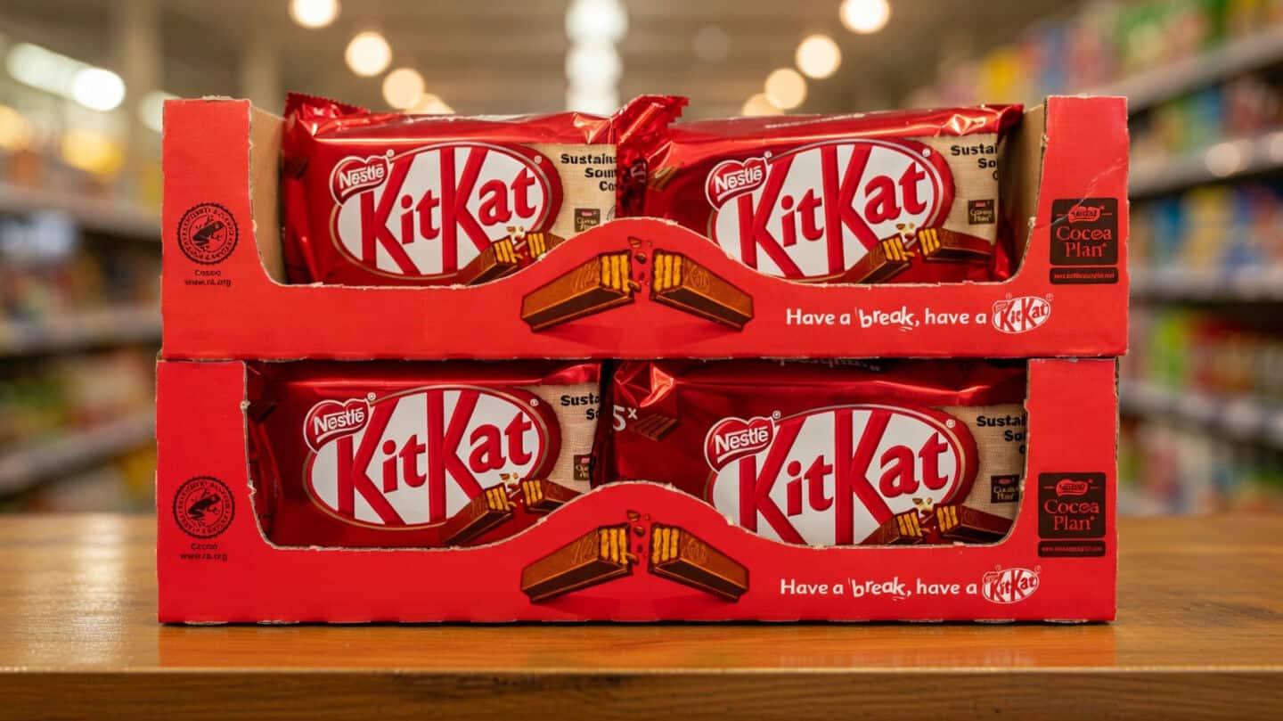 Over 400,000 KitKat bars vanish mid-route in European heist