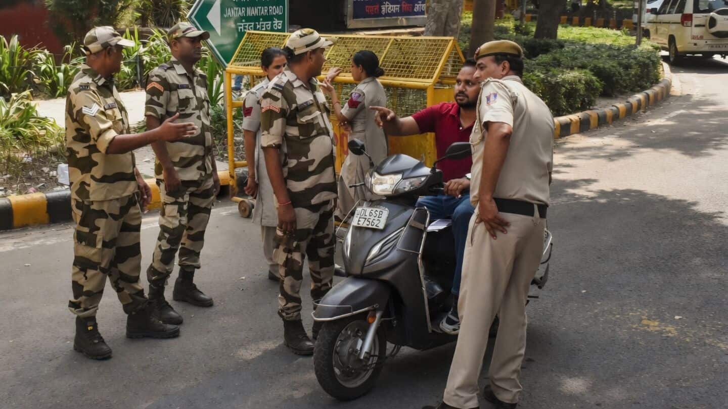 Delhi Police file over 20 FIRs over SIR protests
