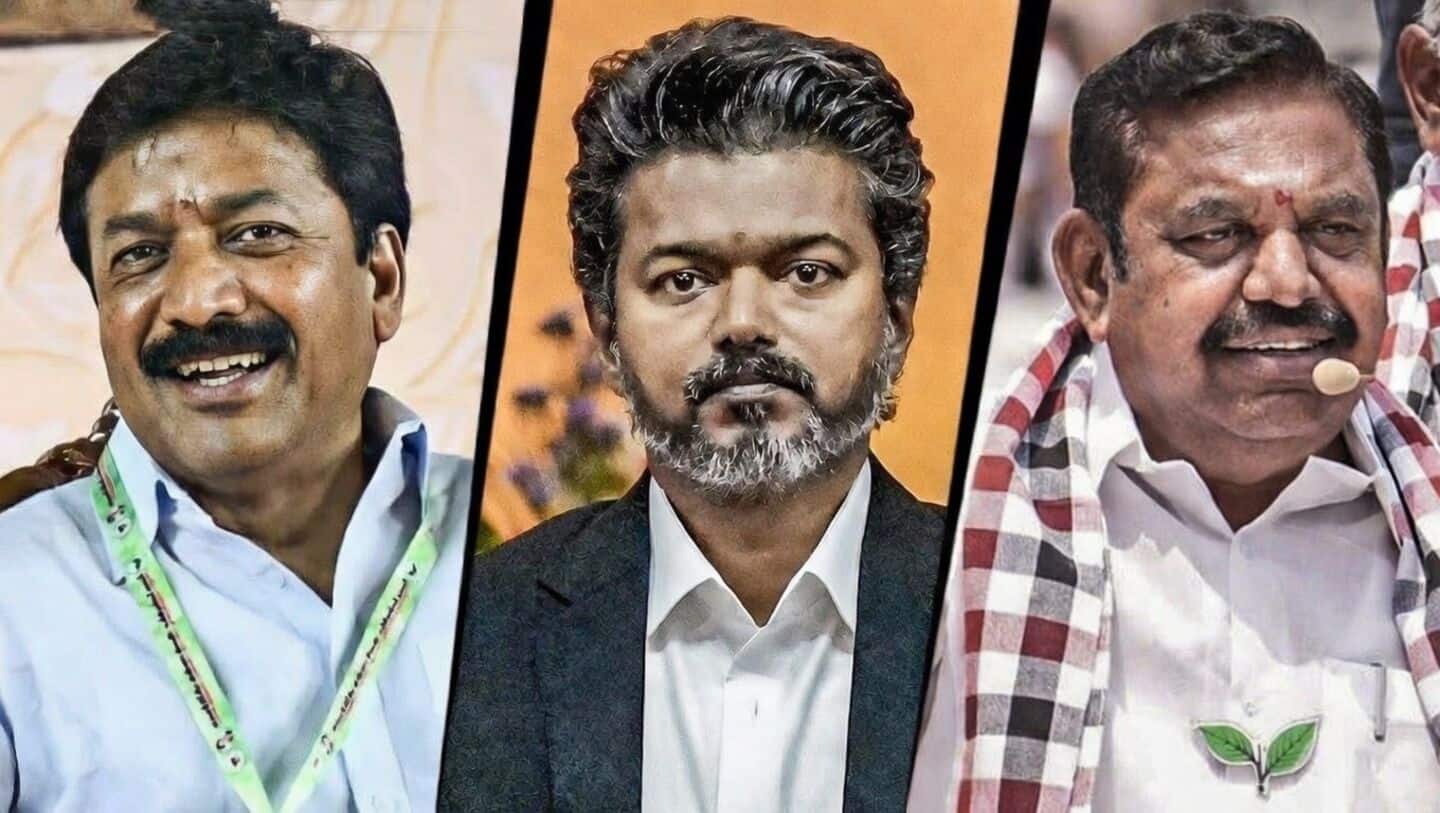 Shanmugam-led AIADMK faction backs Vijay's government in Tamil Nadu