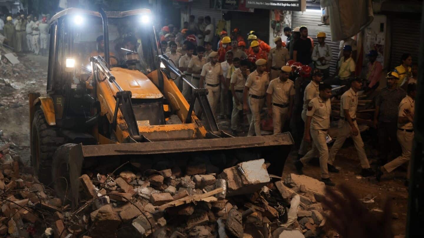 Delhi boys' hostel collapse leaves 6 dead; questions abound