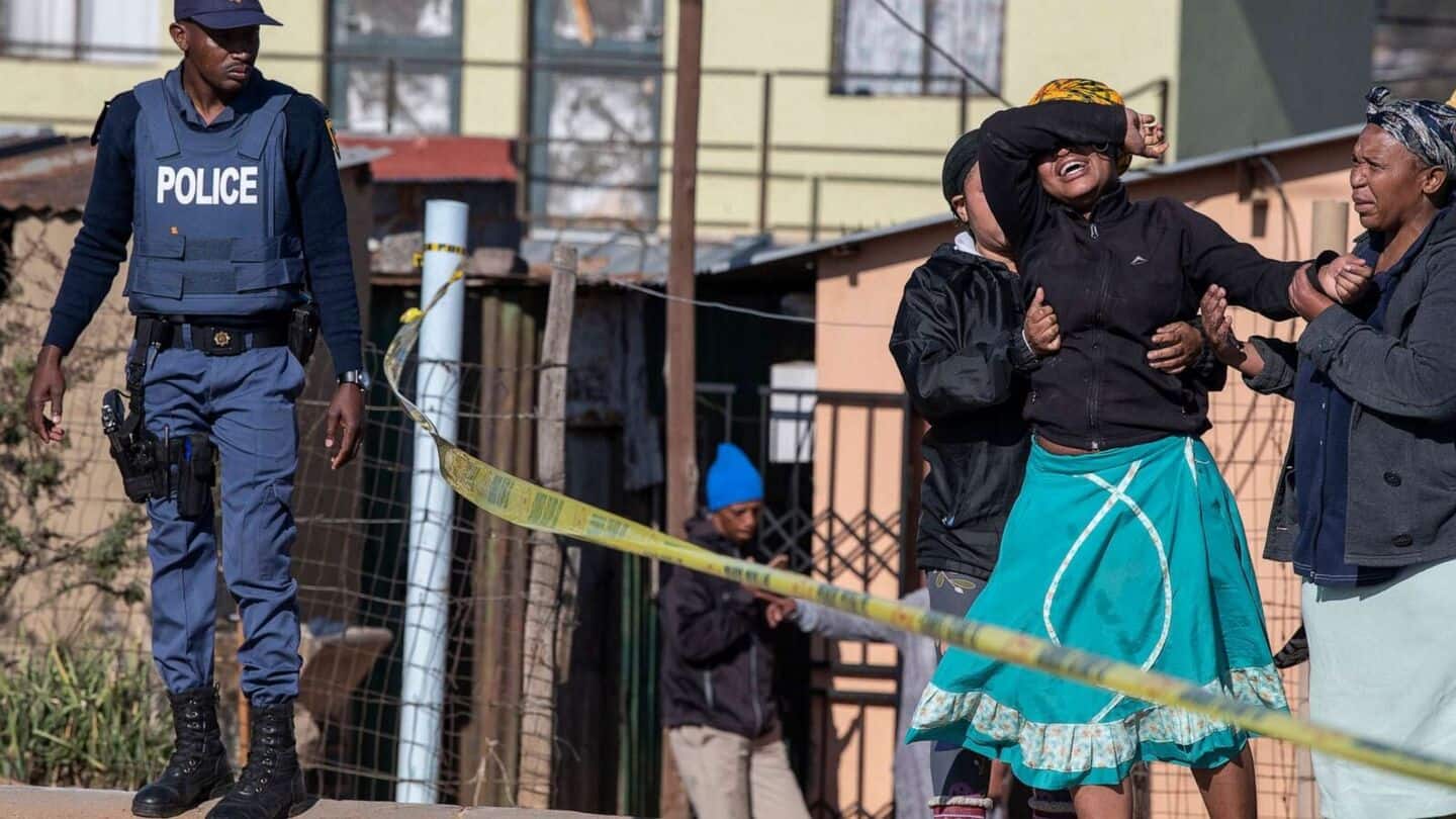South Africa: 10 killed, 10 injured in shooting in Johannesburg