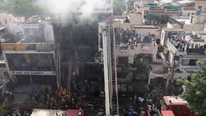 Lucknow fire tragedy building had received demolition order in 2016
