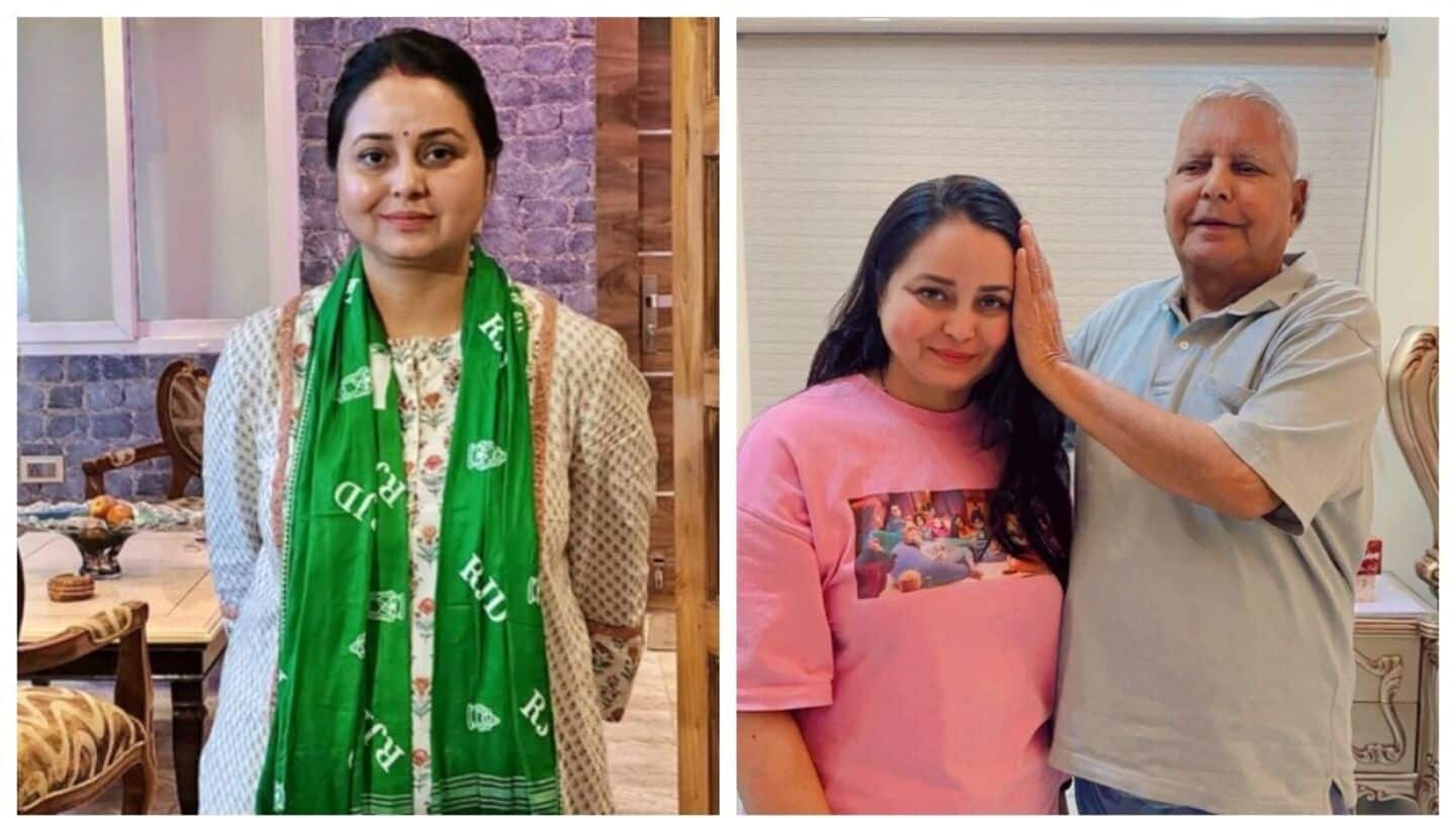 After Rohini, 3 more Lalu Yadav daughters leave Patna residence