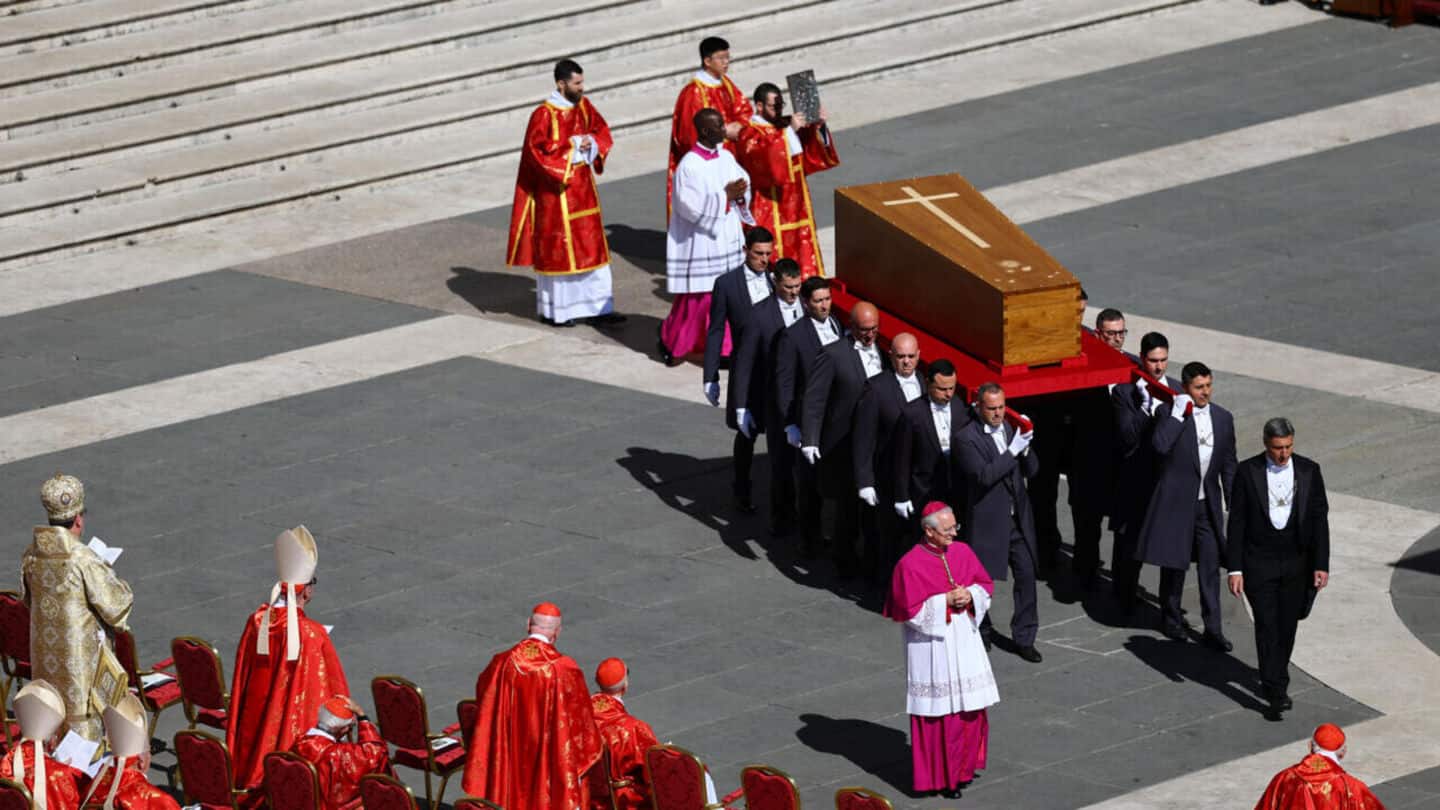 Farewell! Pope Francis's funeral draws thousands Farewell! Pope Francis's funeral draws thousands