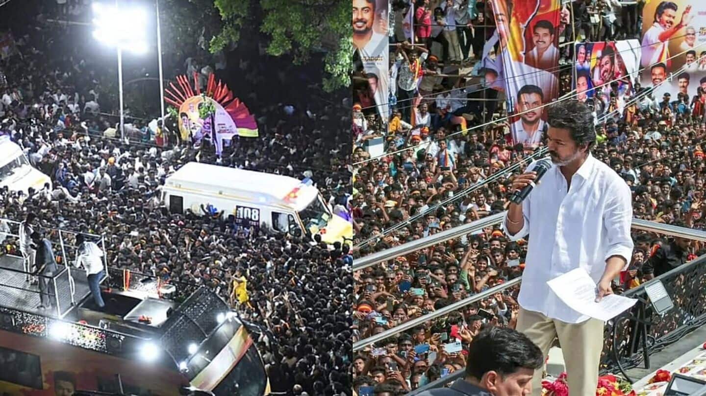 Vijay announces ₹20L compensation for Karur stampede victims' families