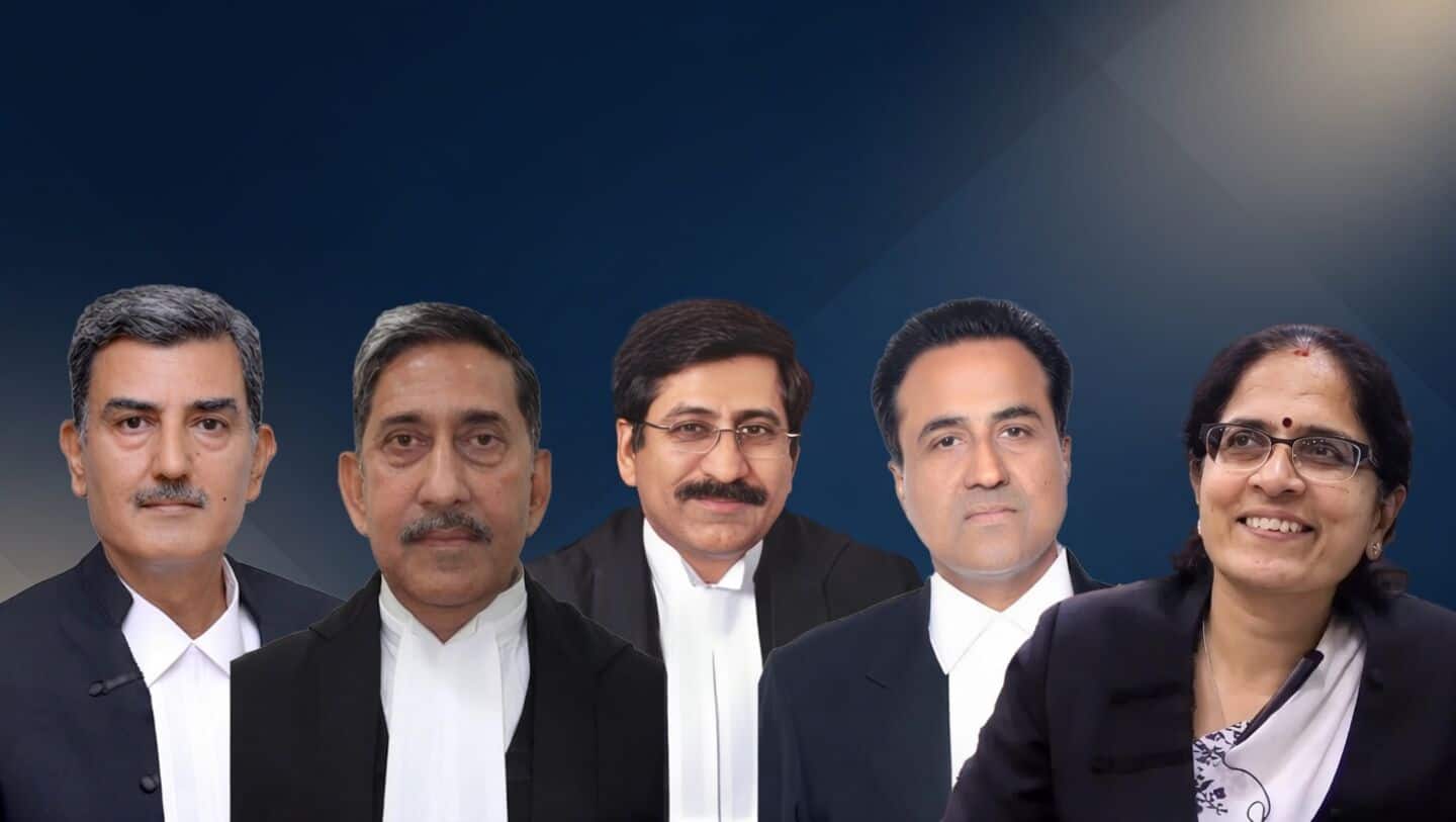 5 new judges take oath in Supreme Court
