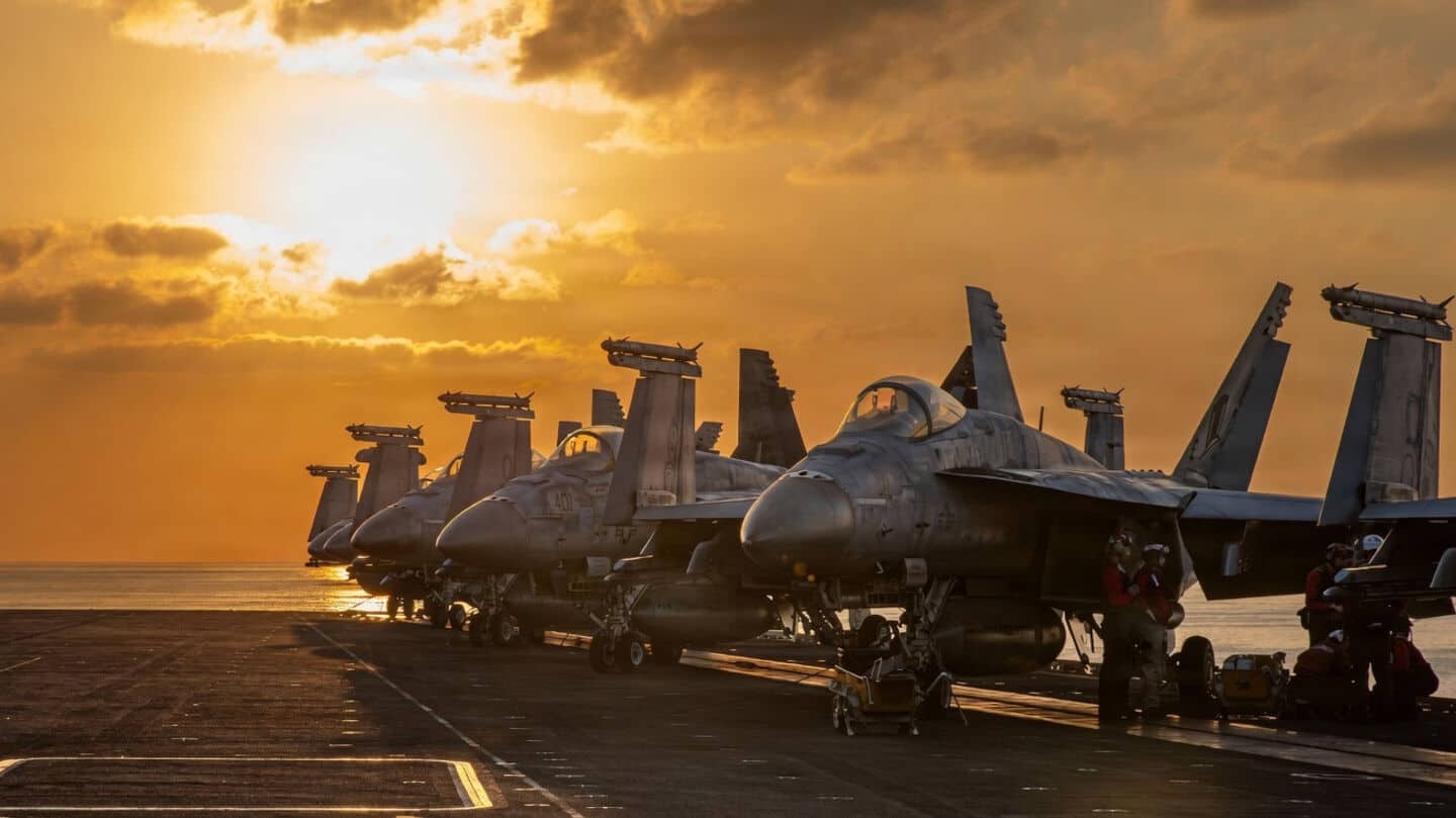 US aircraft carrier leaves Middle East after 9-month deployment