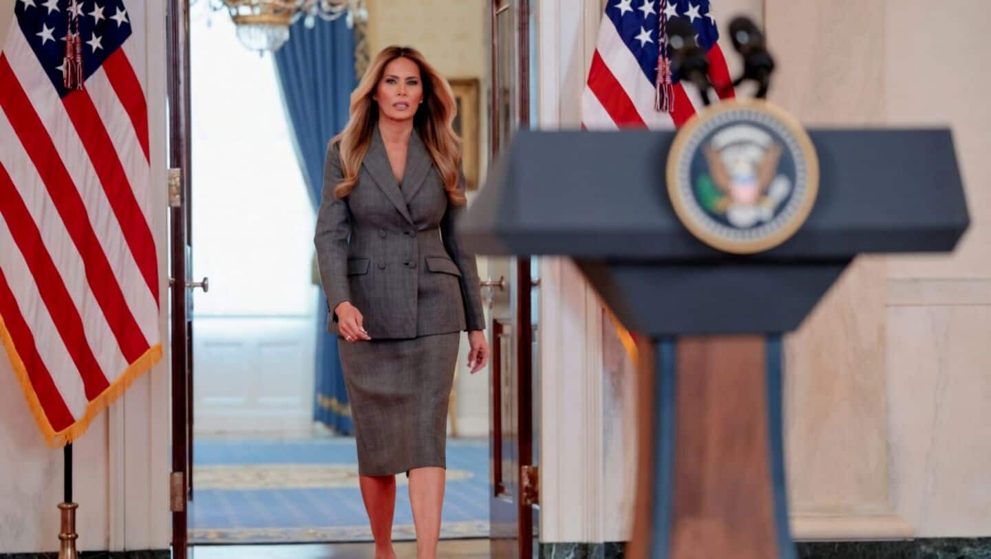 Melania Trump denies ties to Epstein, urges hearing for survivors