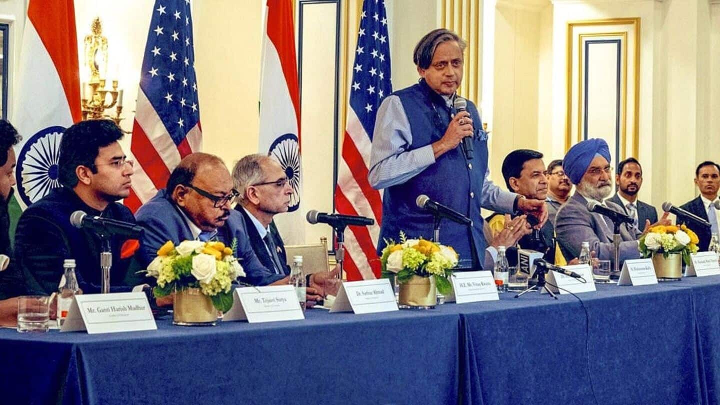 'Surprising': Tharoor slams diaspora over silence on India-US setbacks 