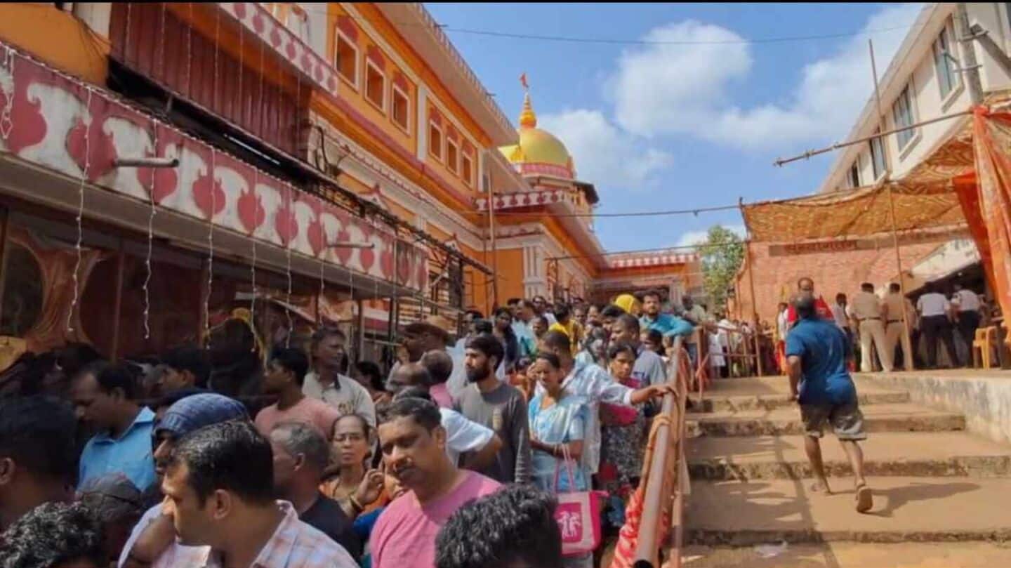 Goa temple stampede kills 6, injures over 30 others Goa temple stampede kills 6, injures over 30 others