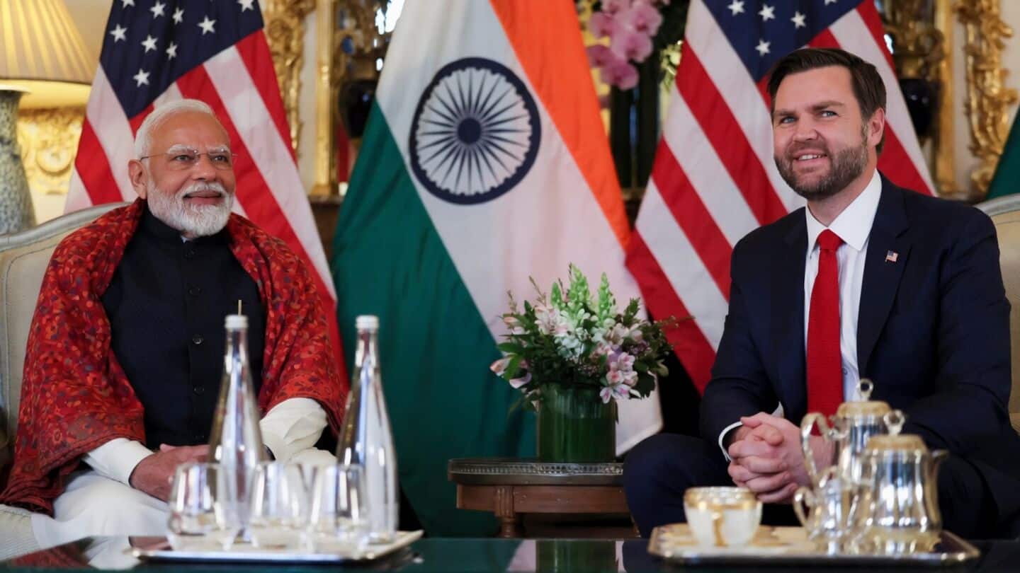 US VP Vance speaks to PM Modi, discusses boosting ties