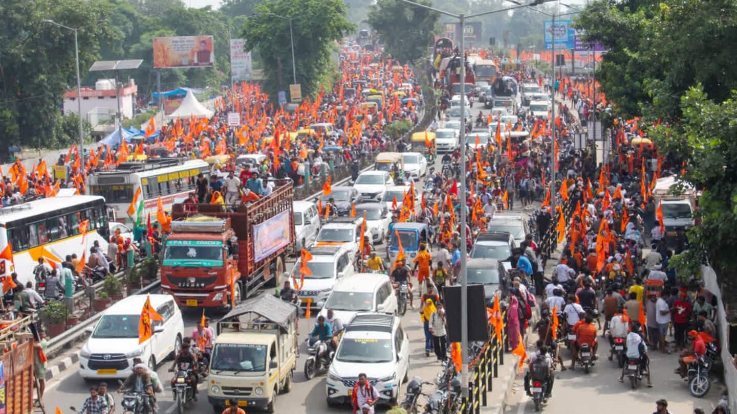 Kanwar yatra: Delhi traffic remains choked for 2 days Kanwar yatra: Delhi traffic remains choked for 2 days