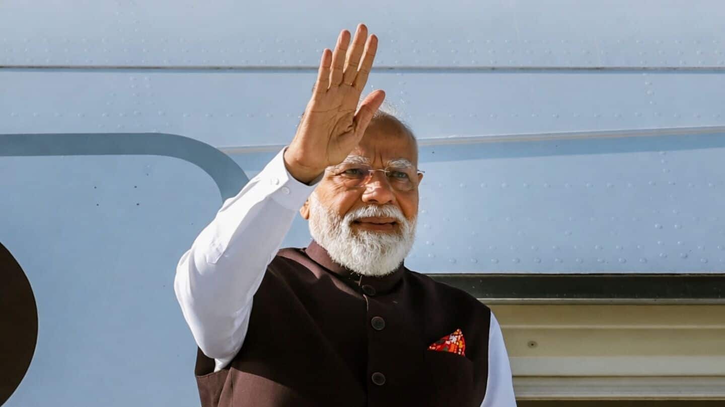 PM Modi arrives in Slovakia on historic visit