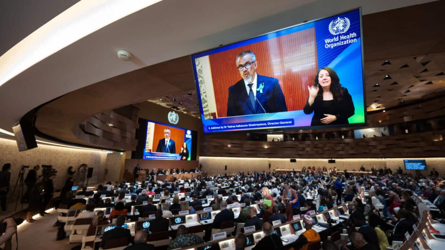 WHO members approve treaty to improve pandemic preparedness WHO members approve treaty to improve pandemic preparedness