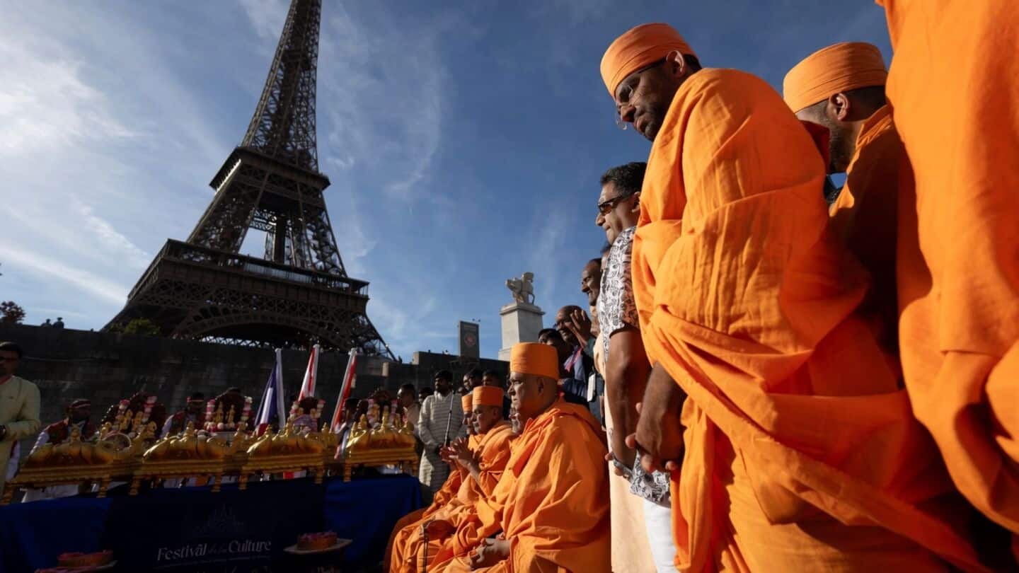 Eiffel Tower shut after Hindu group's visit 'sidelined' women staff