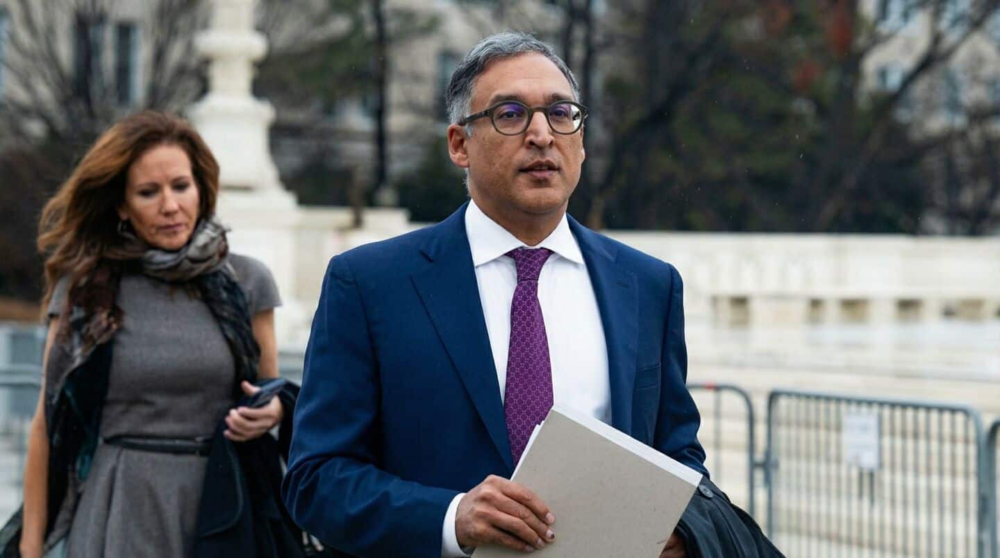 Who is Indian-origin lawyer who argued against Trump's tariffs?