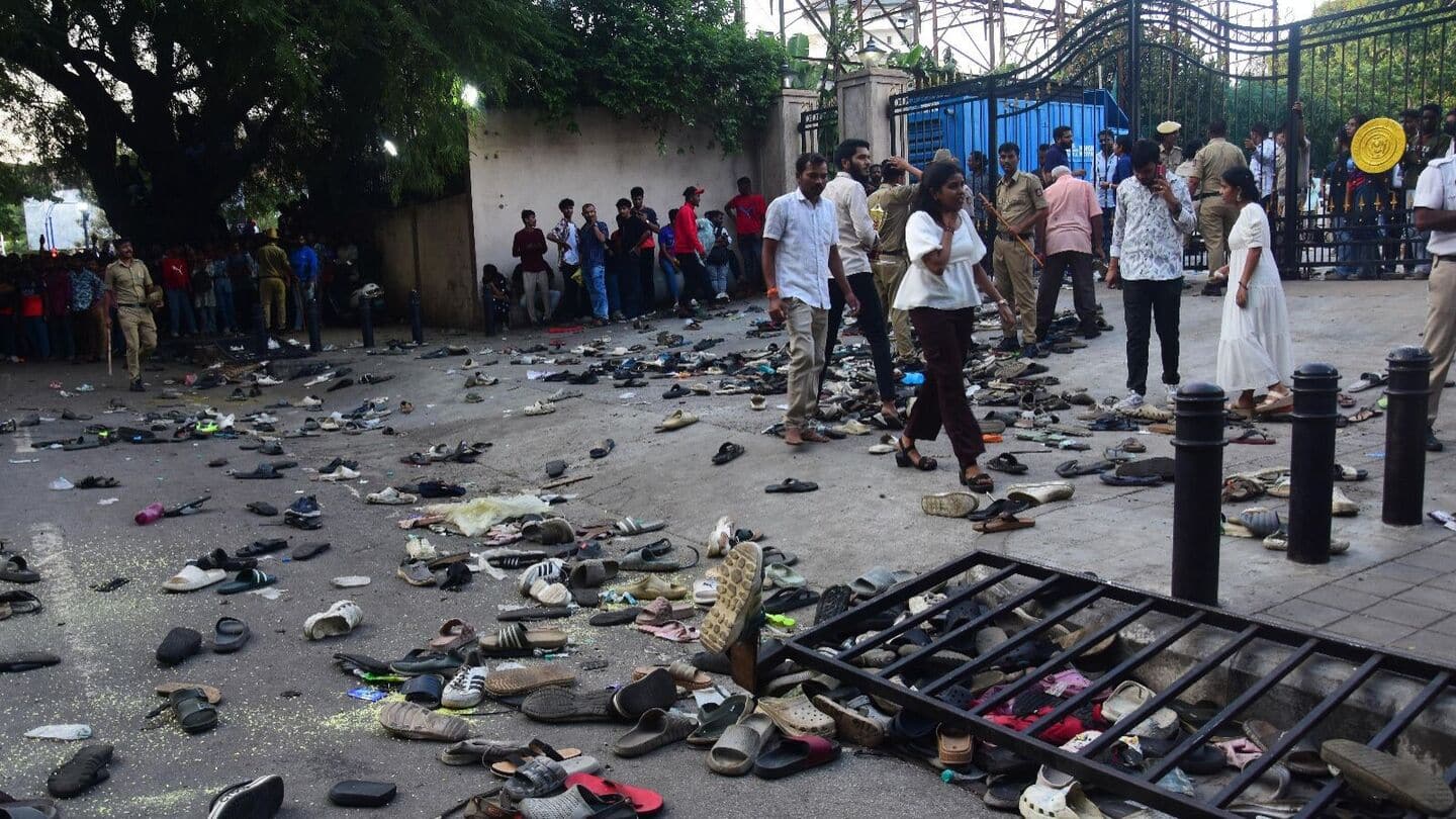 Bengaluru stampede: BJP demands CM, deputy CM resignations Bengaluru stampede: BJP demands CM, deputy CM resignations