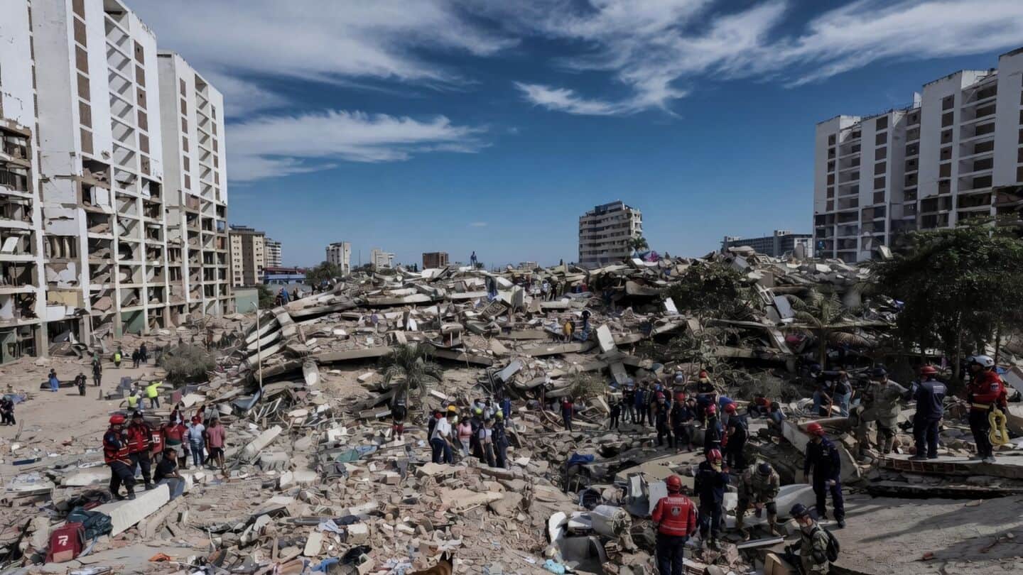 Venezuela hit by strong aftershock, panic ensues