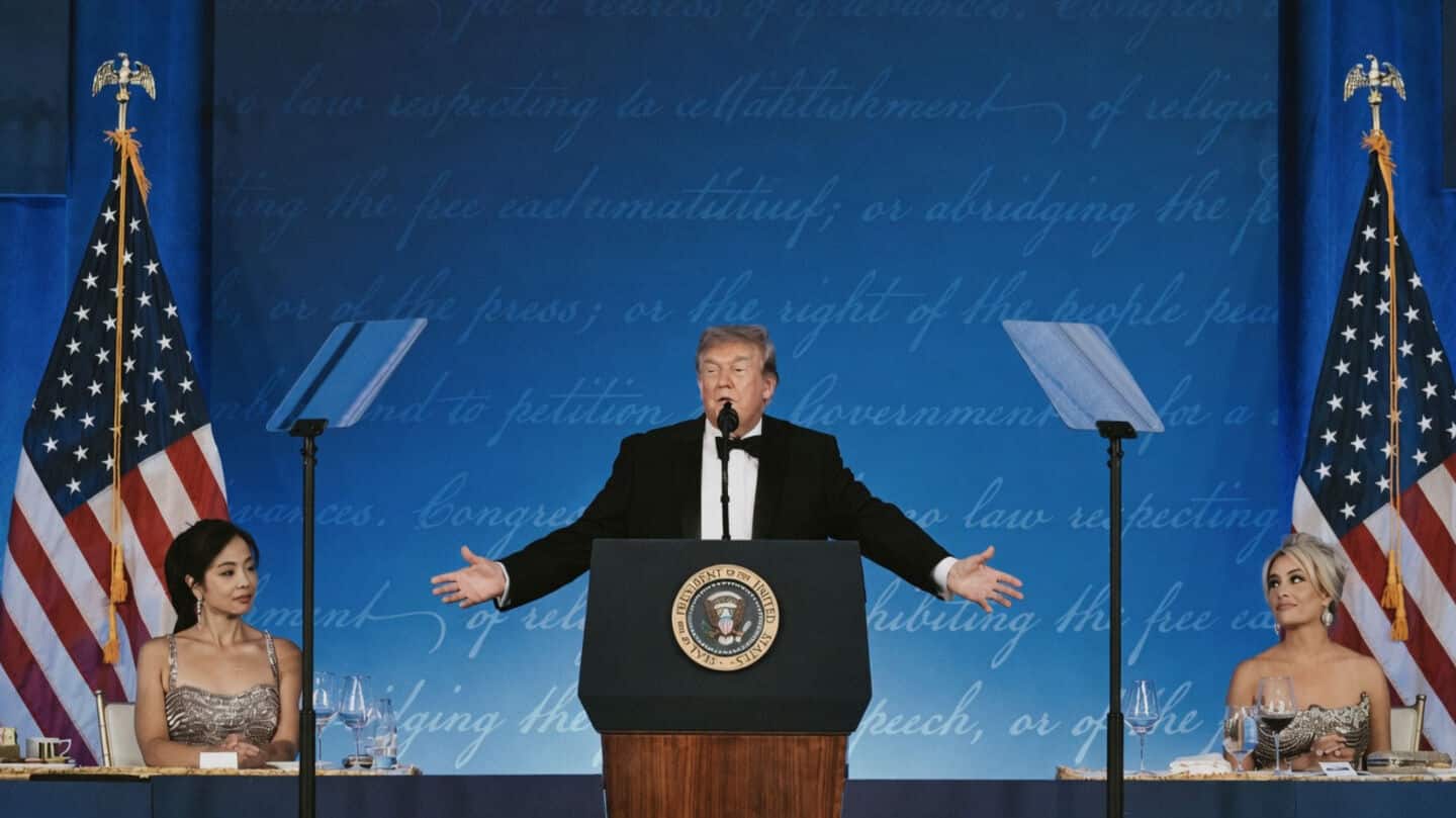 Trump addresses rescheduled WHCA dinner, takes jabs at journalists, others