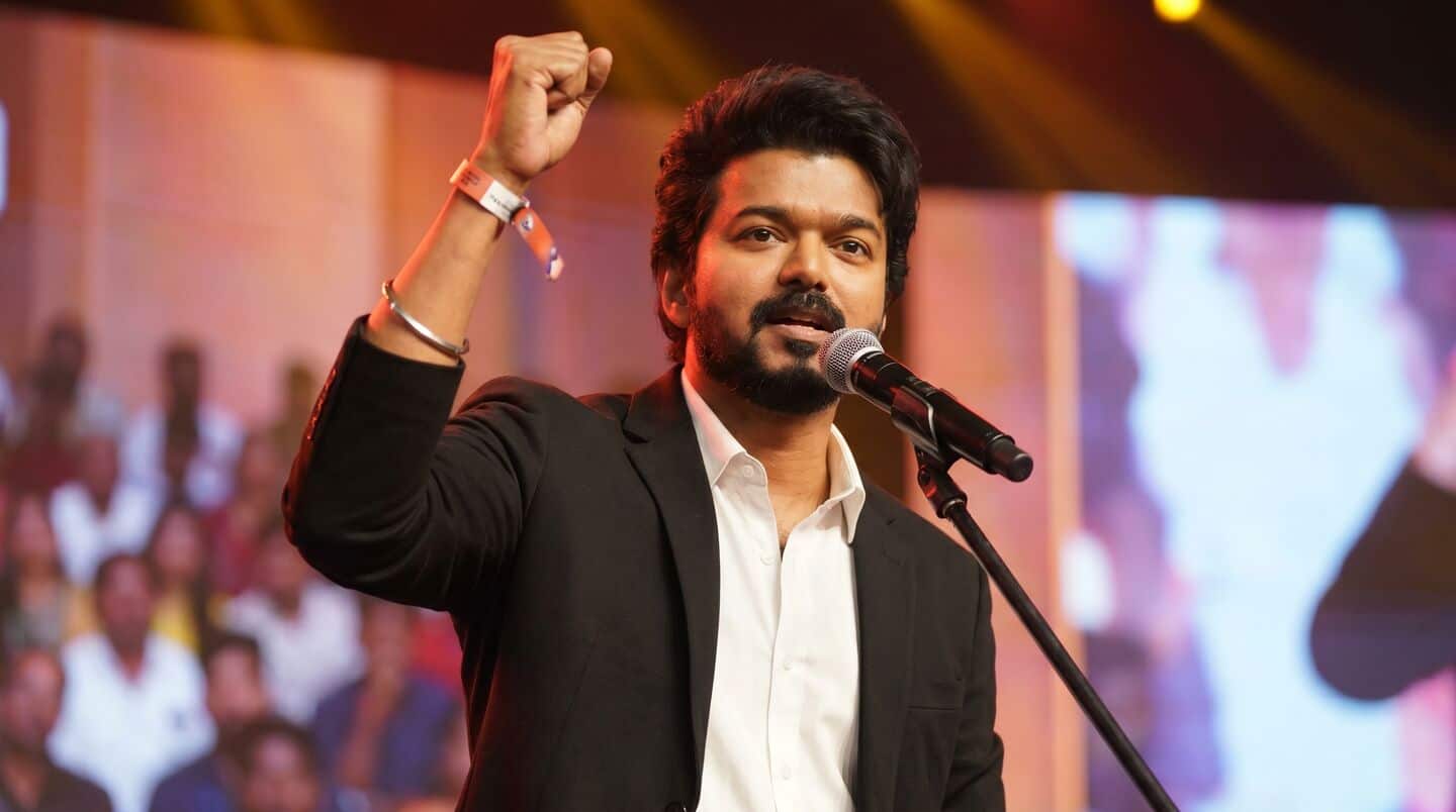 Vijay announces loan waiver for Tamil Nadu farmers