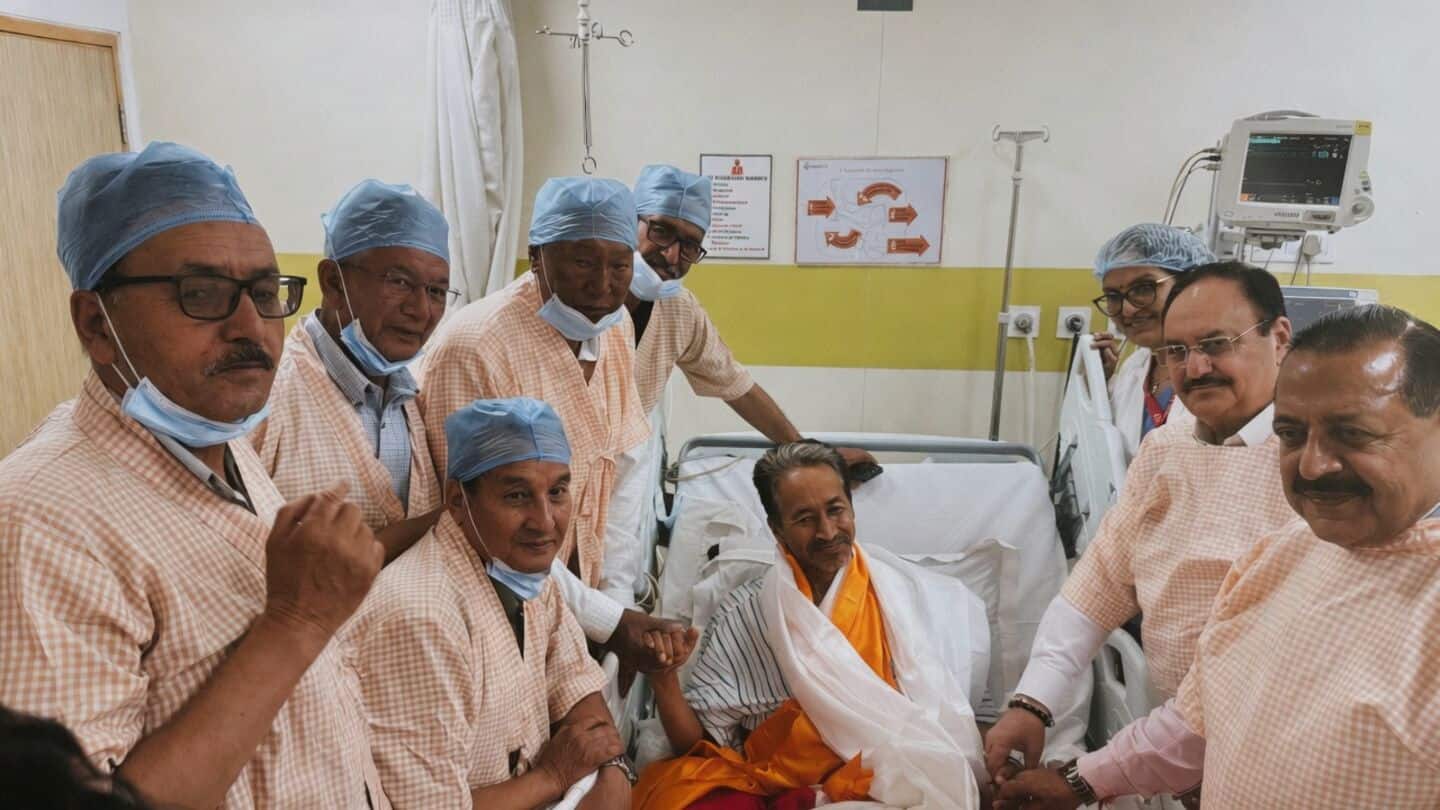 Sonam Wangchuk ends hunger strike after 26 days