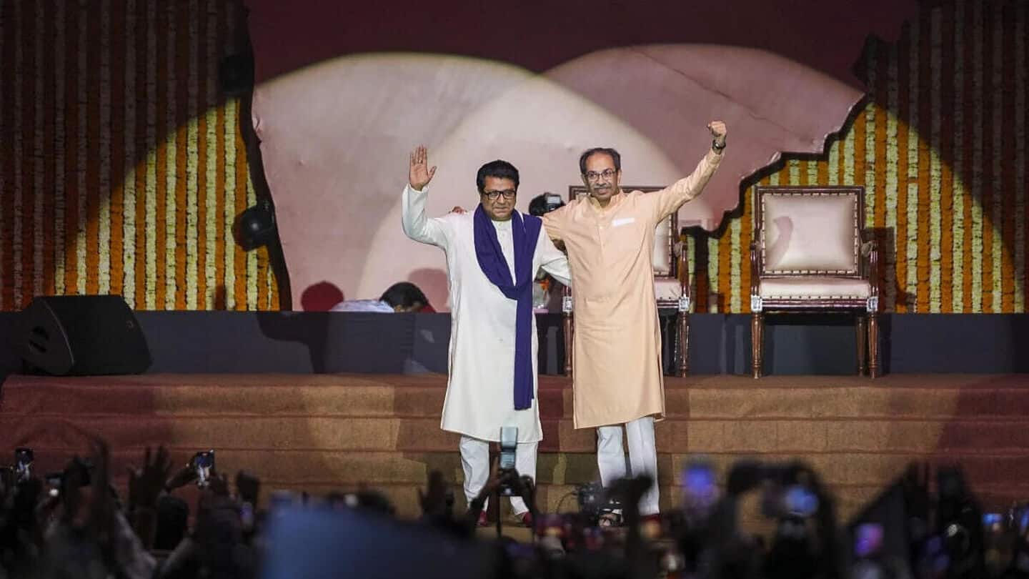 'Desperate attempt...': BJP on Thackeray cousins' joint rally in Mumbai 'Desperate attempt...': BJP on Thackeray cousins' joint rally in Mumbai