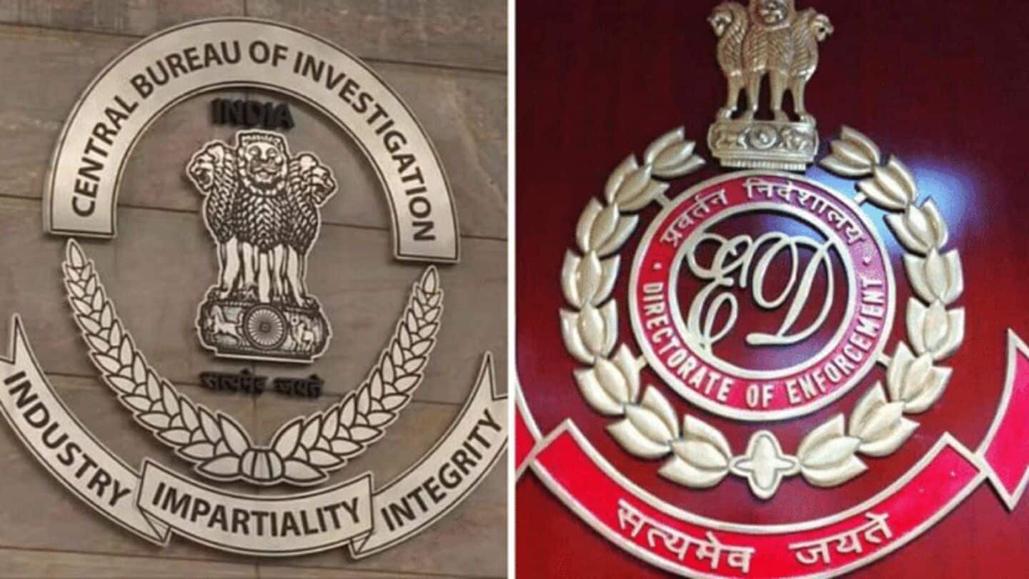 ED official caught taking ₹20L bribe, arrested by CBI ED official caught taking ₹20L bribe, arrested by CBI