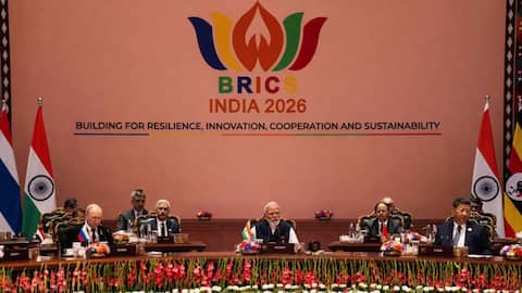 'Transforming shared vision into win-win cooperation': PM at BRICS Summit: