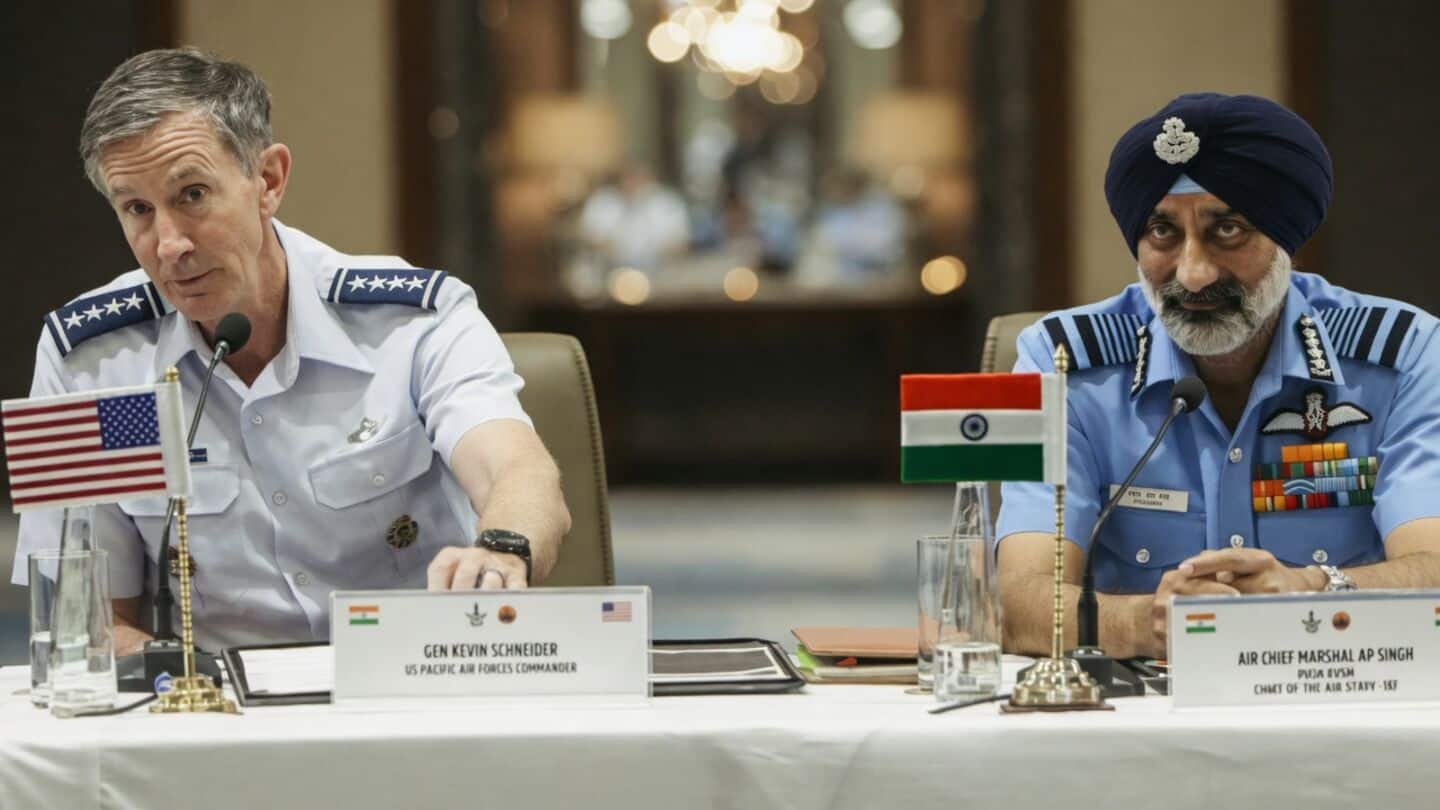 'You don't let us go near F-35s,' IAF chief says