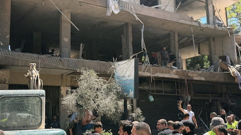 Israel strikes Beirut suburbs as US-Iran deal inches closer