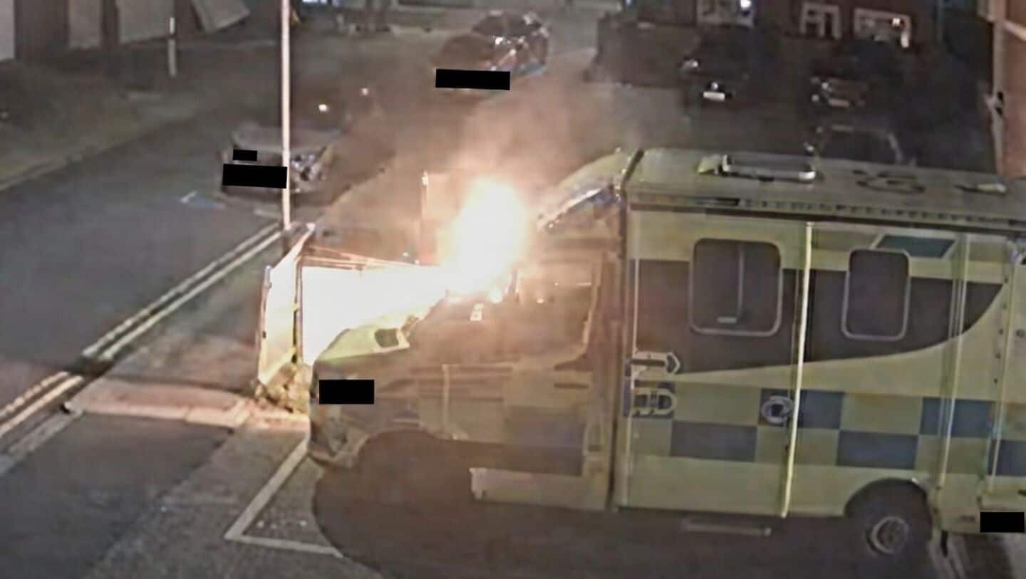 Four Jewish community ambulances torched in London antisemitic attack