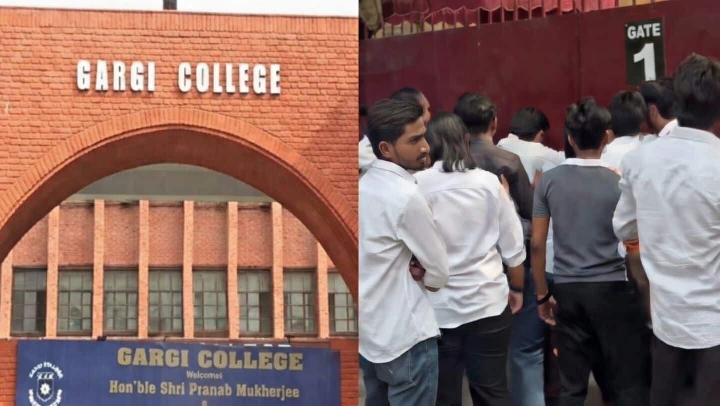 DUSU president, ABVP members force entry into all-women's college