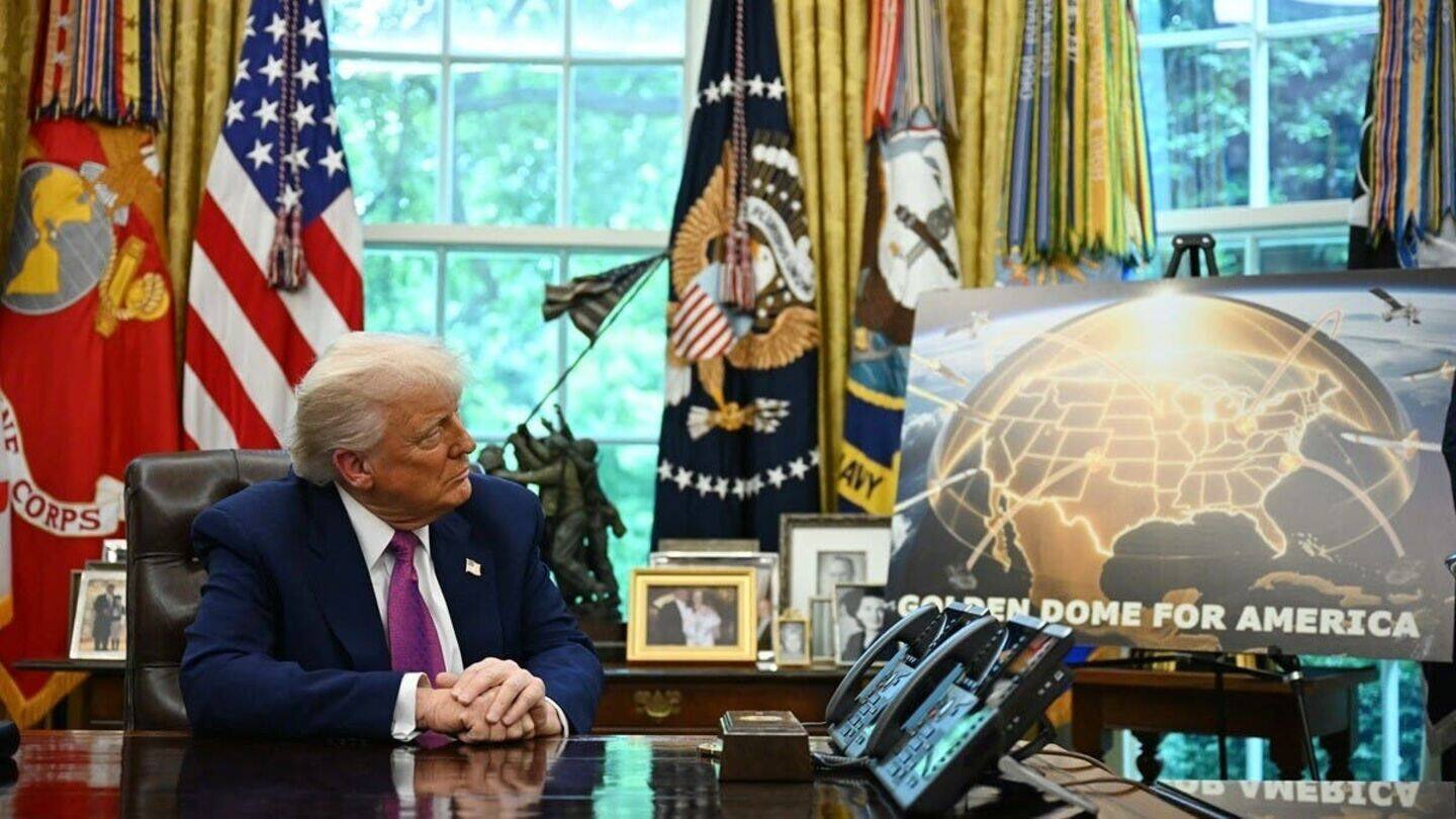 Trump announces $175B 'Golden Dome' missile defense shield Trump announces $175B 'Golden Dome' missile defense shield