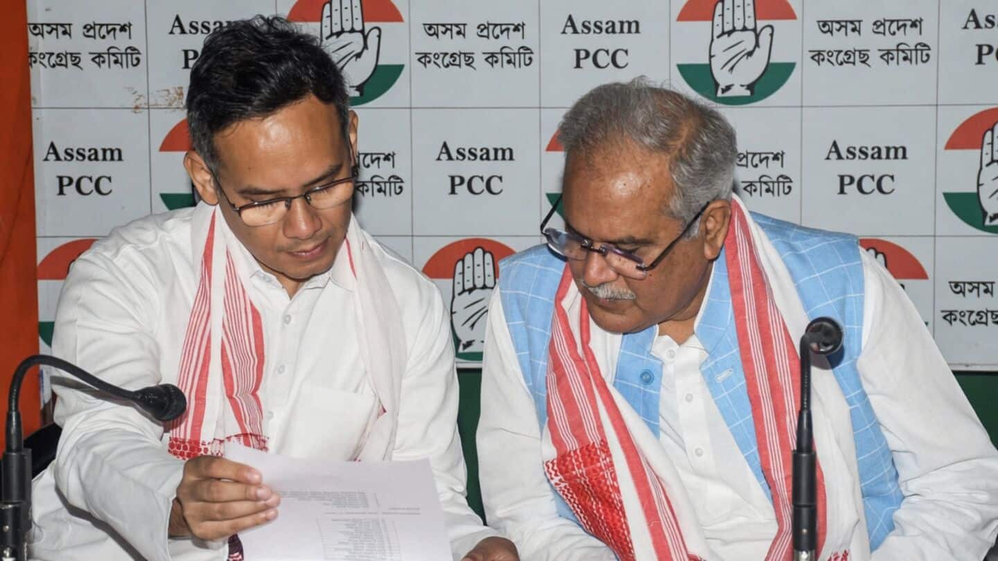 'Stones, bottles thrown': Gaurav Gogoi alleges convoy attacked in Assam