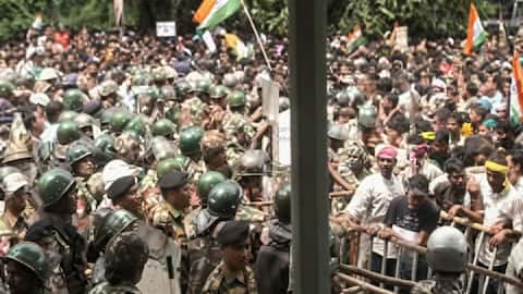 Jharkhand: Water cannons, lathi charge on students protesting recruitment irregularities